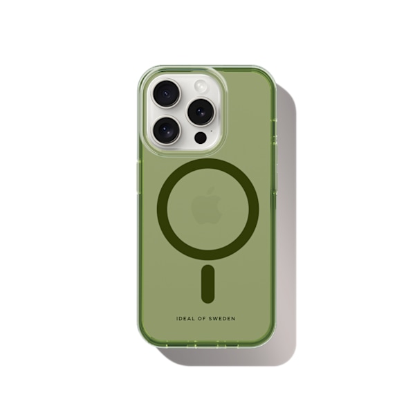 Clear Case MagSafe iPhone 15 Pro Khaki Green