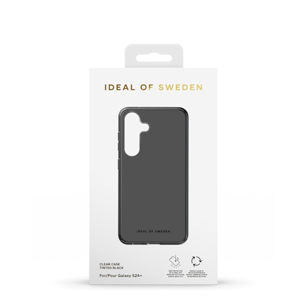 Clear Case Galaxy S24 Plus / S25 Plus Tinted Black