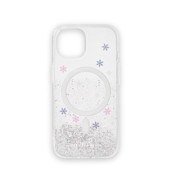 Clear Case MagSafe iPhone 13 / 14 / 15 / 16e Snowflake