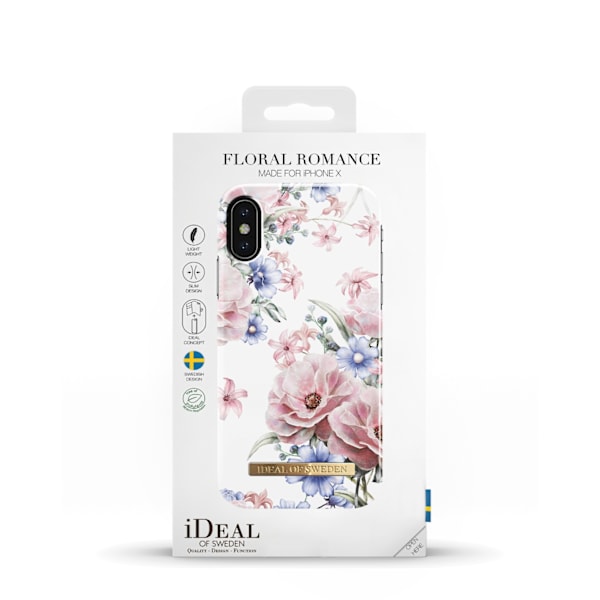 Printed Case iPhone X Floral Romance