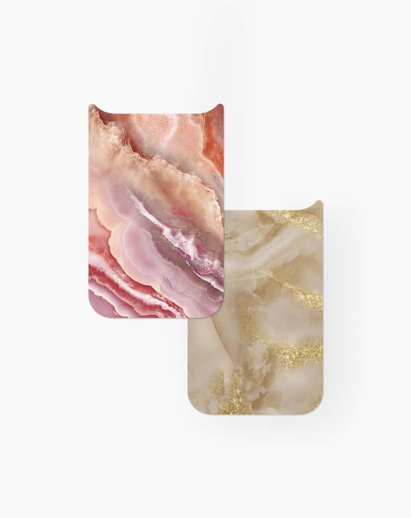 Print Pack iPhone 17 Pro Max Blush Pink Marble Pink