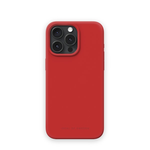 Silicone Case MagSafe iPhone 15 Pro Max Red Red