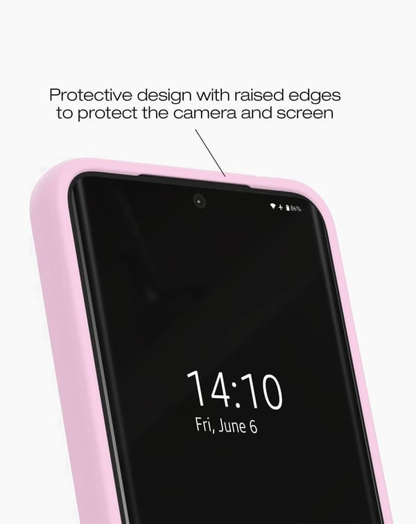 Silicone Case Galaxy S24 / S25 Bubblegum Pink