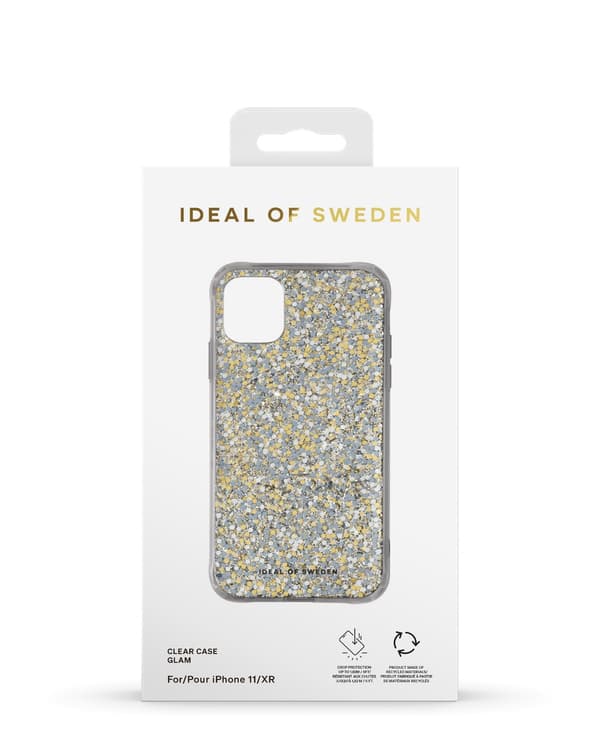 Clear Case iPhone 11 / XR Glam Gold