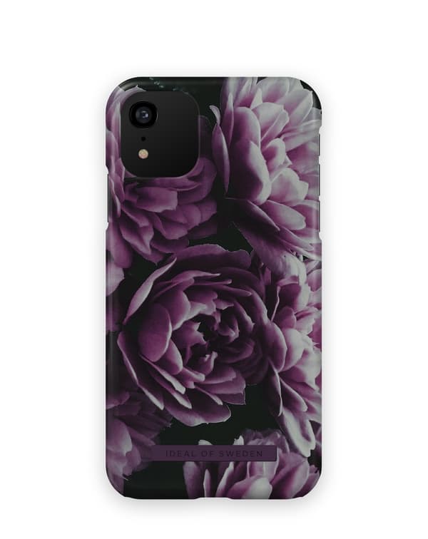 Printed Case iPhone 11 / XR Deep Purple Bloom Purple