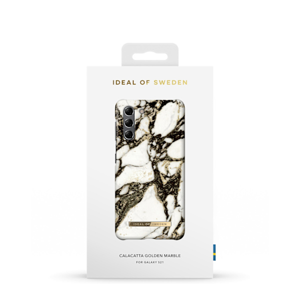 Printed Case Galaxy S21 Calacatta Golden Marble