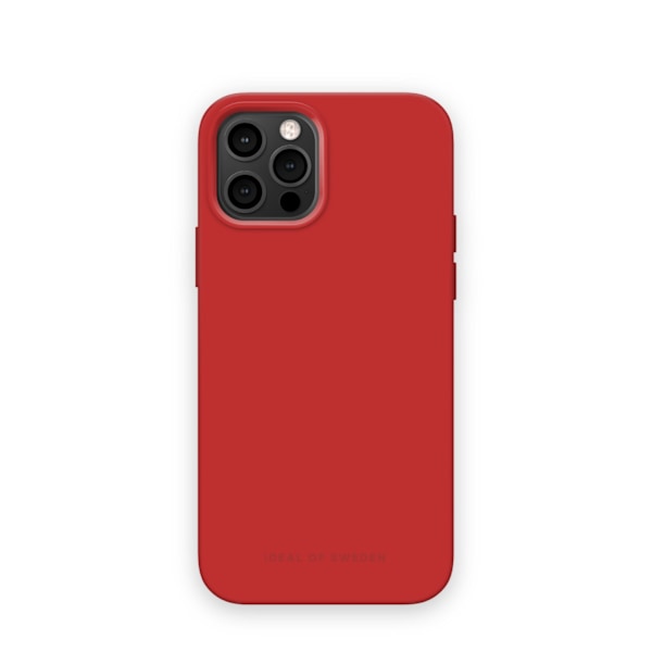 Silicone Case MagSafe iPhone 12 / 12 Pro Red Red