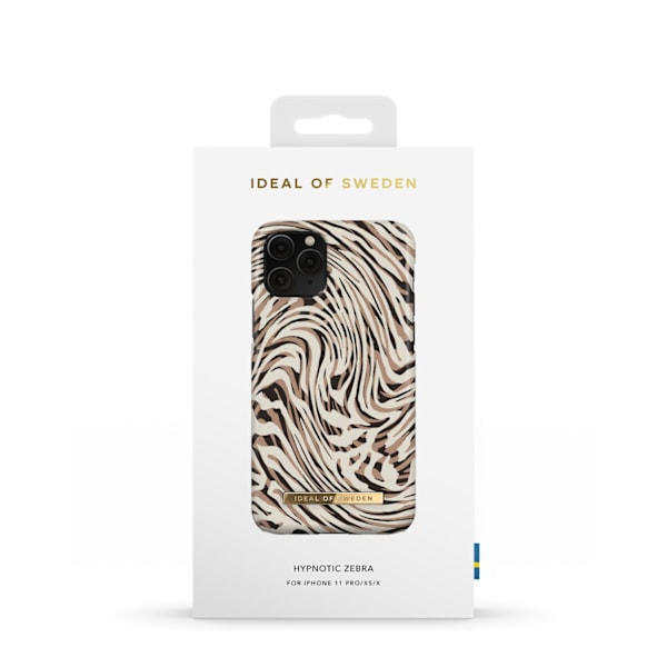 Printed Case iPhone 11 Pro / XS / X Hypnotic Zebra