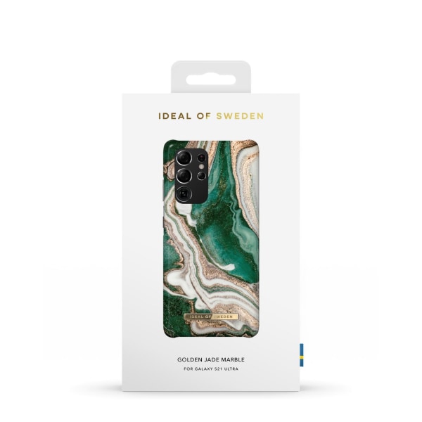 Fashion Case Galaxy S21 Ultra Golden Jade Marble