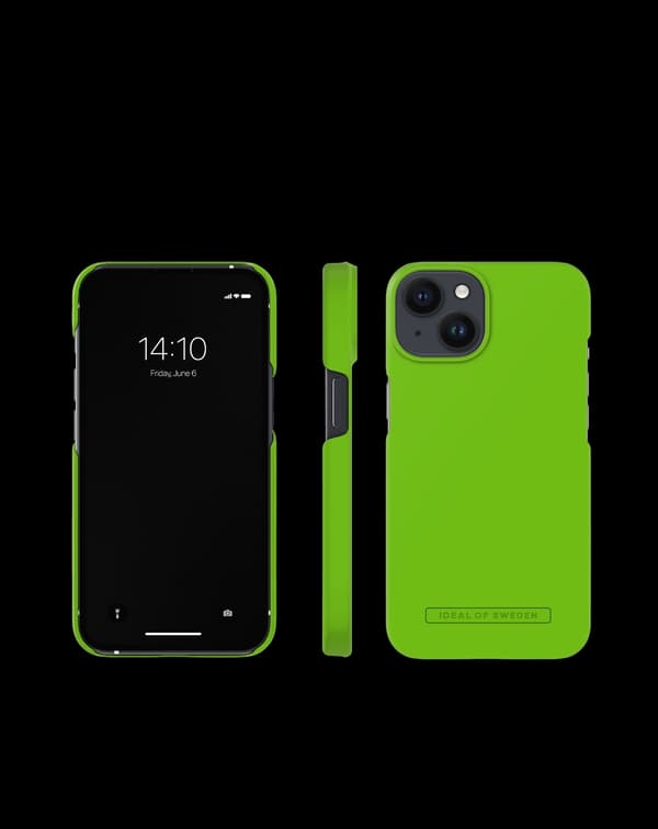 Seamless Case MagSafe iPhone 13 / 14 Hyper Lime Green