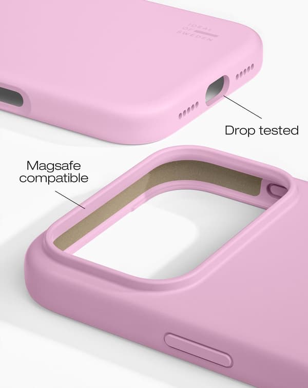 Silicone Case MagSafe iPhone 17 Pro Bubblegum Pink Rosa