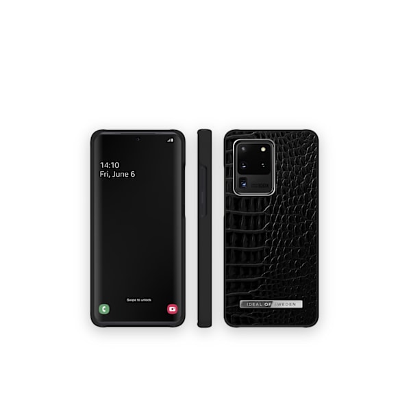 Atelier Case Galaxy S20 Ultra Neo Noir Croco Silver