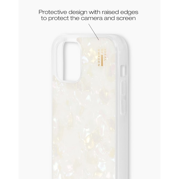 Pearlised Case iPhone 12 / 12 Pro White White