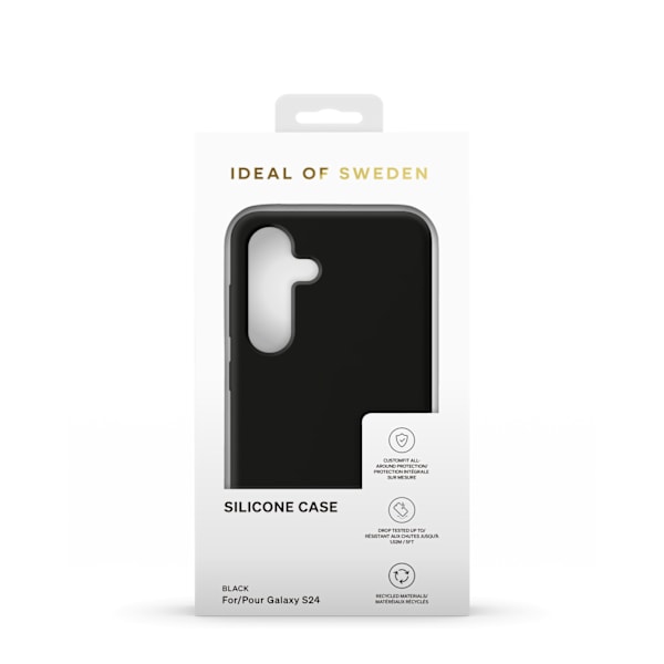 Silicone Case Galaxy S24 / S25 Black