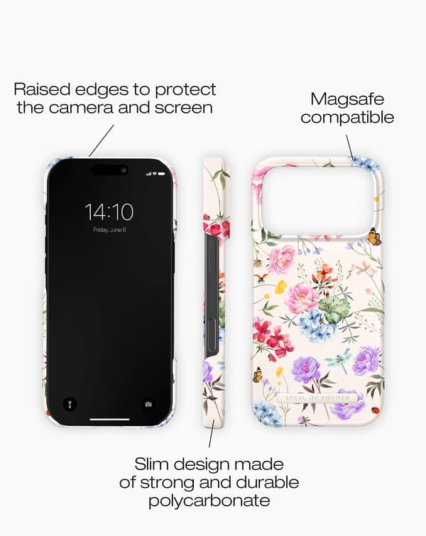 Printed Case MagSafe iPhone 17 Pro Forever Flower Multicolor