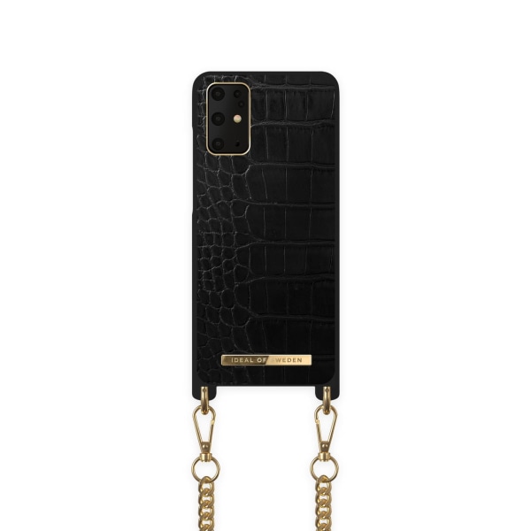 Necklace Case Galaxy S20+ Jet Black Croco