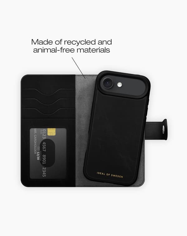Magnet Wallet+ MagSafe iPhone 17 Air Black Svart