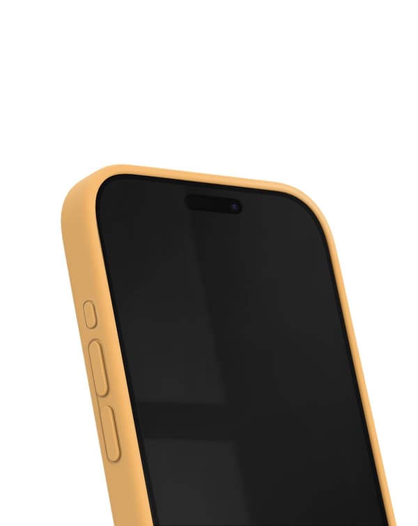 Silicone Case iPhone 15 Pro Max Apricot Orange