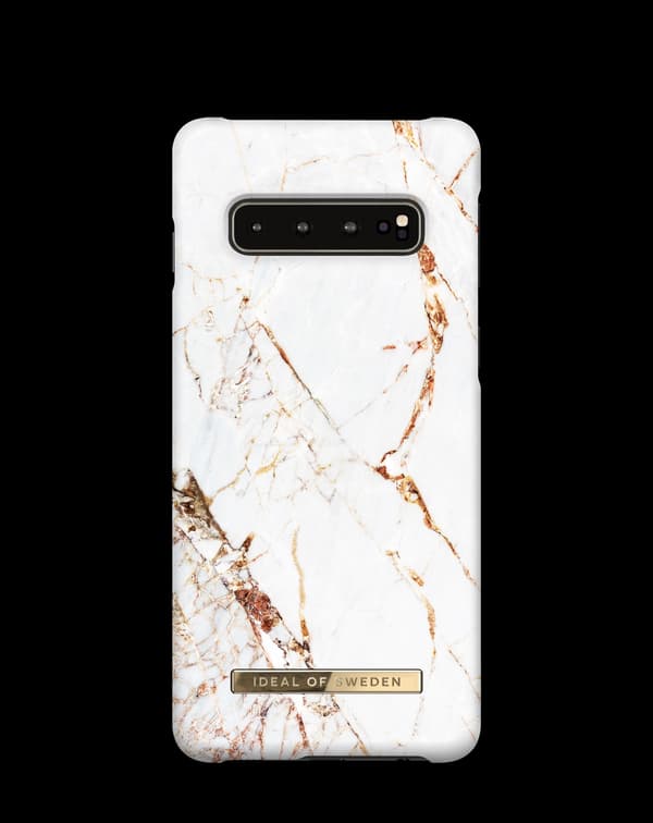 Printed Case Galaxy S10 Carrara Gold