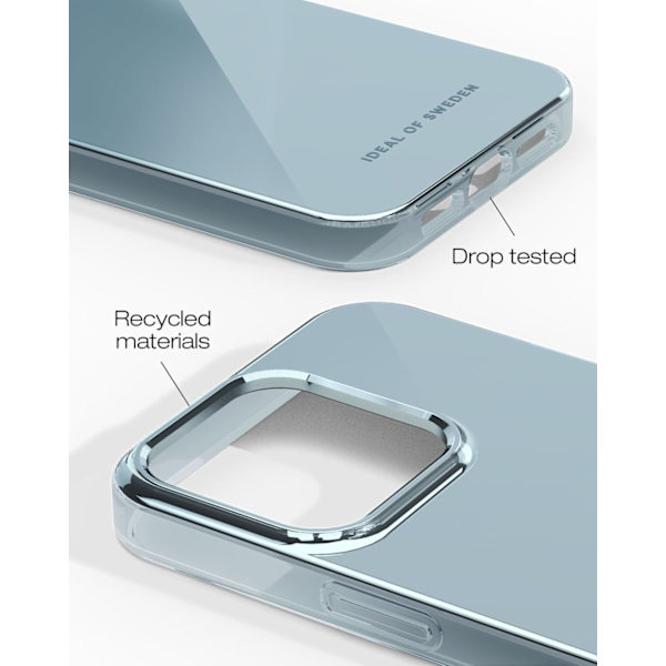 Mirror Case iPhone 15 Pro Mirror Sky Blue Blue