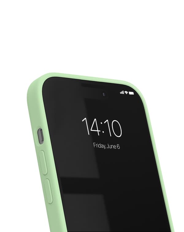 Silicone Case MagSafe iPhone 14 Pro Max Mint Green