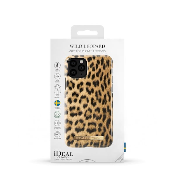 Printed Case iPhone 11 Pro / XS / X Wild Leopard