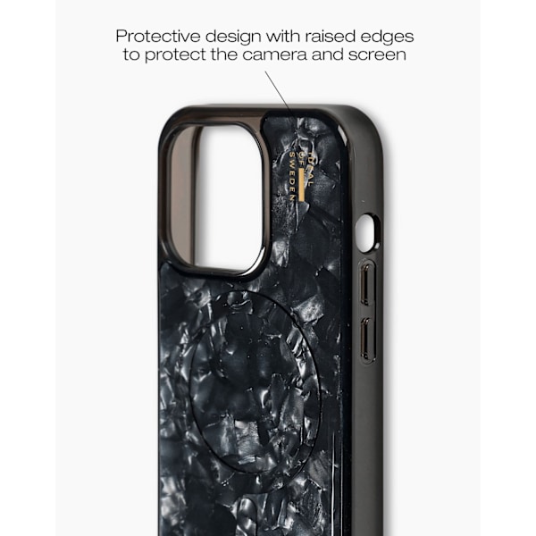 Pearlised Case MagSafe iPhone 14 Pro Black Black