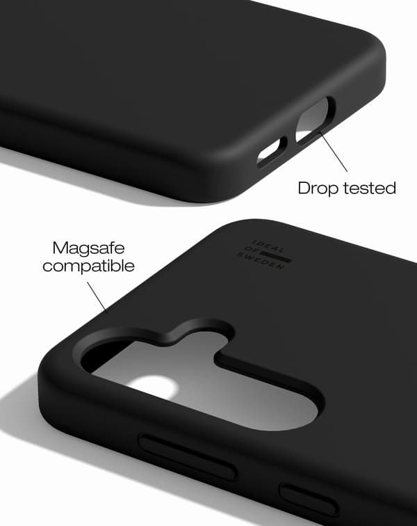Silicone Case MagSafe Galaxy S24/S25 Black