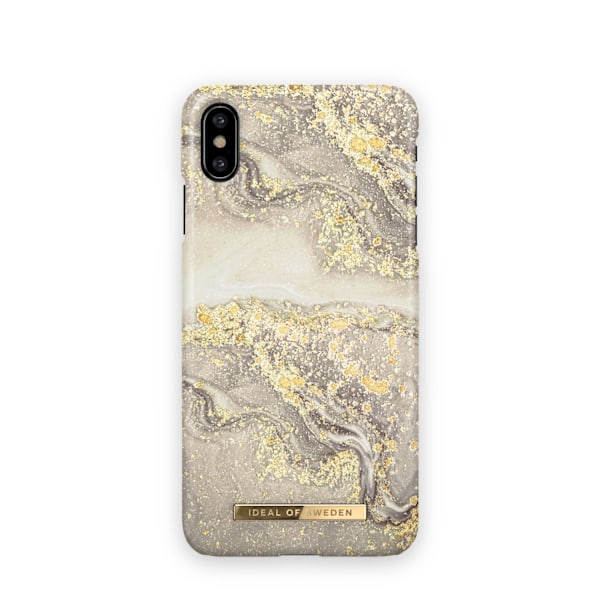 Printed Case iPhone X / XS Sparkle Greige Marble