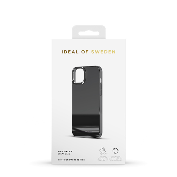 Mirror Case iPhone 15 Plus Mirror Black Black