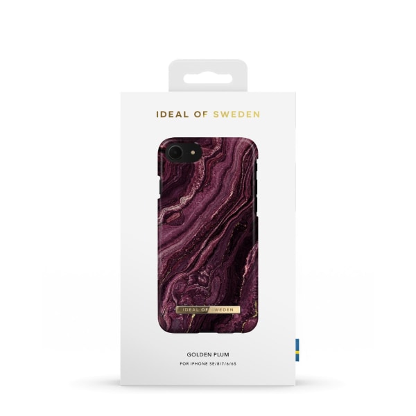 Fashion Case iPhone 8/7/6/6S/SE Golden Plum