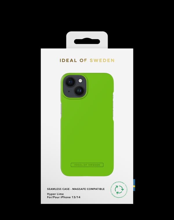 Seamless Case MagSafe iPhone 13 / 14 Hyper Lime Green