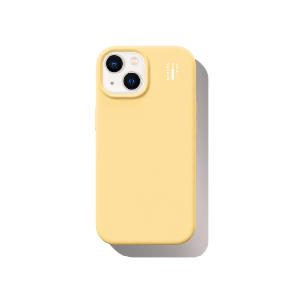 Silicone Case iPhone 13 / 14 / 15 / 16e / 17e Soft Lemon Gul