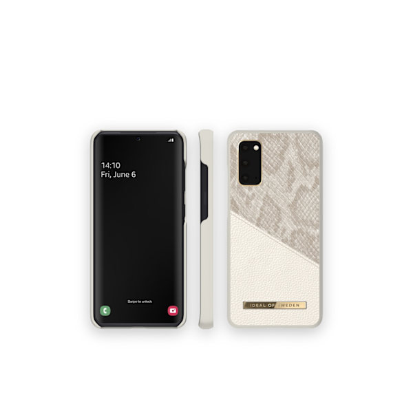 Atelier Case Galaxy S20 Pearl Python White