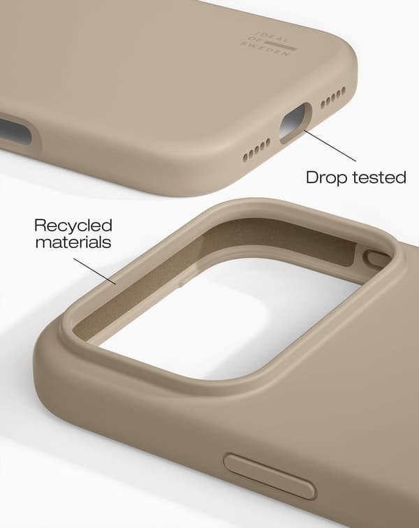 Silicone Case iPhone 17 Pro Max Perfect Beige Pink