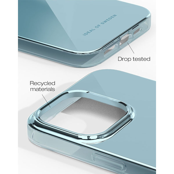 Mirror Case iPhone 14 Pro Max Mirror Sky Blue Blue