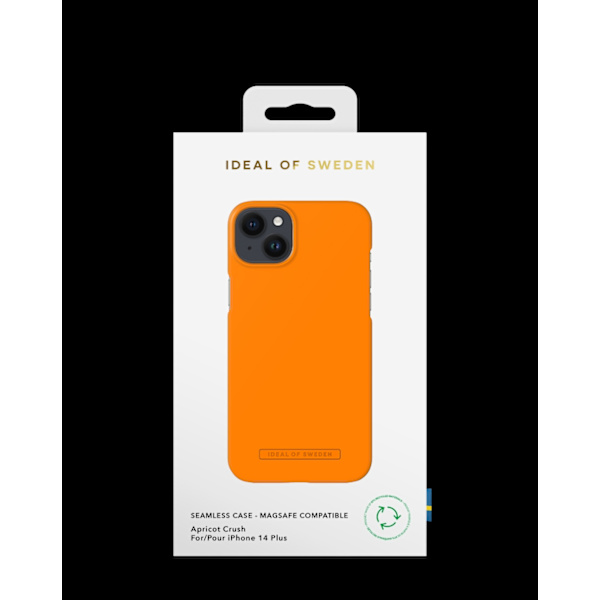 Seamless Case MagSafe iPhone 14 Plus Apricot Crush Orange
