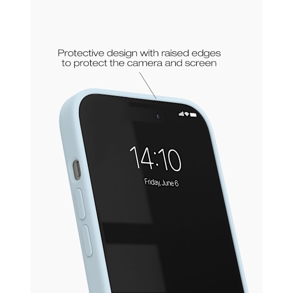 Silicone Case iPhone 14 Pro Light Blue Blue