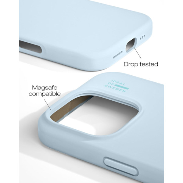 Silicone Case MagSafe iPhone 16 Pro Max Light Blue