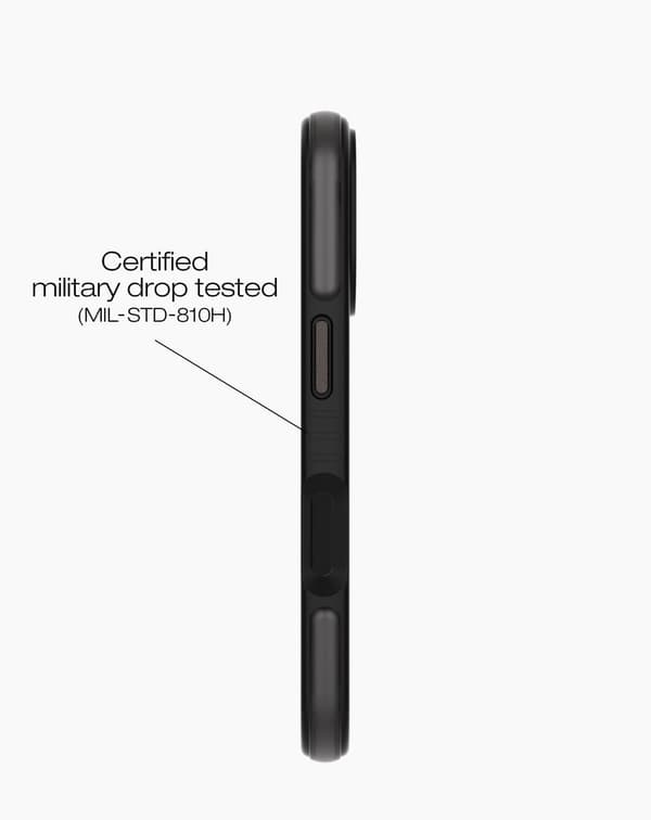 Ideal Bumper Case MagSafe iPhone 16 Black Svart