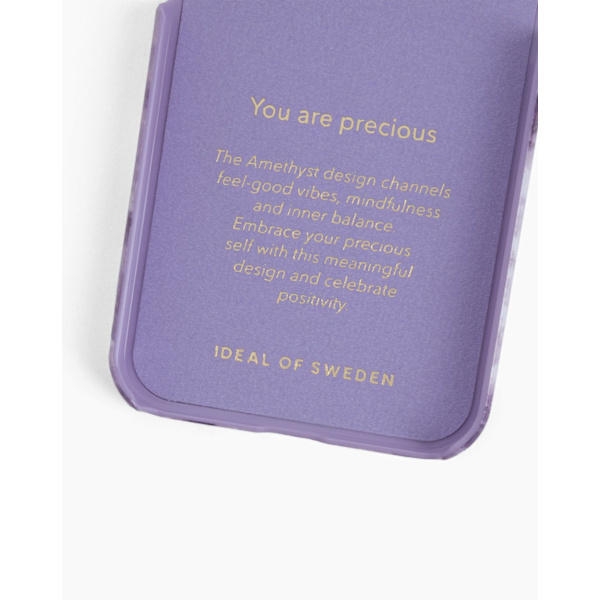 Printed Case iPhone 12 Pro Max Amethyst Purple