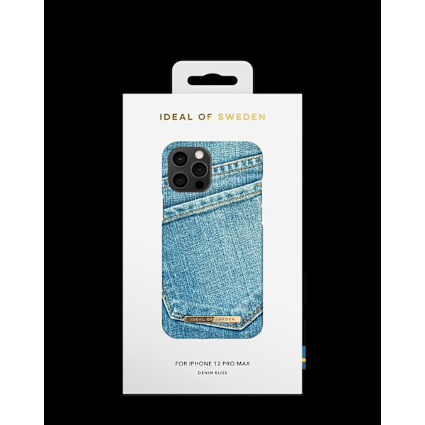 Printed Case iPhone 12 Pro Max Denim Bliss Blue
