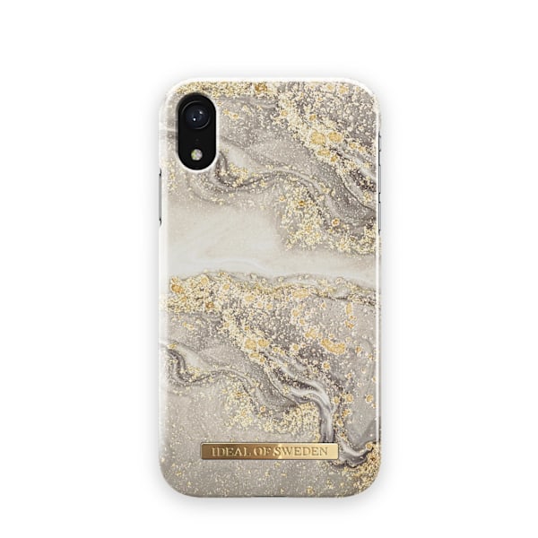 Printed Case iPhone XR Sparkle Greige Marble
