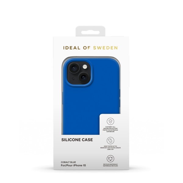 Silicone Case iPhone 13/14/15 Cobalt Blue