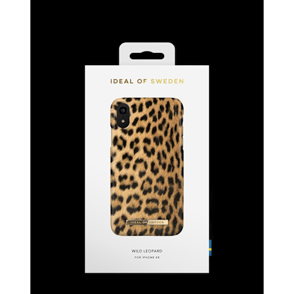Printed Case iPhone XR Wild Leopard Yellow
