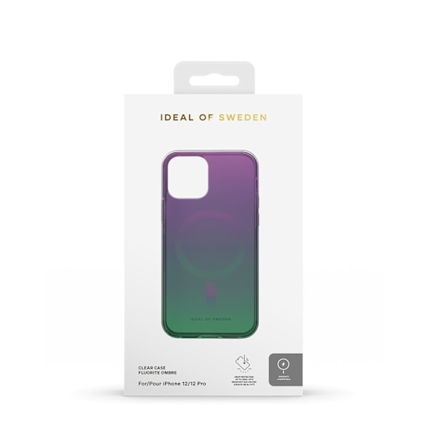 Clear Case MagSafe iPhone 12 / 12 Pro Fluorite Ombre