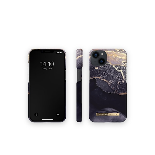 Printed Case iPhone 13 Golden Twilight Gold