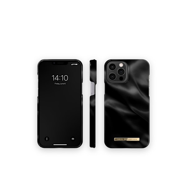 Printed Case iPhone 12 Pro Max / 13 Pro Max Black Satin Black
