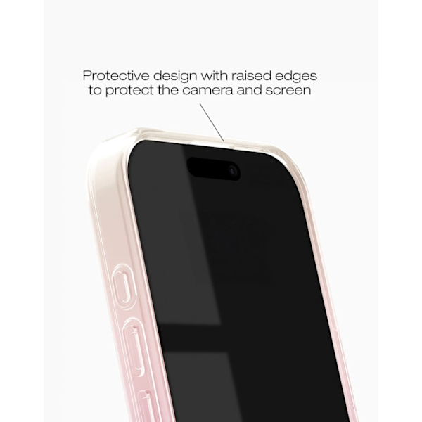 Clear Case iPhone 16 Pro Rose Blush