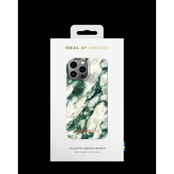 Printed Case iPhone 12 Pro Max / 13 Pro Max Calacatta Emerald Marble Green